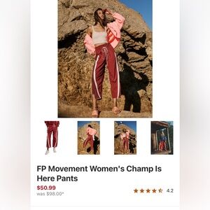 FP Movement Champ is Here pants